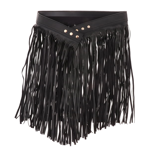 Falda de la borla de las mujeres de la manera para la preparación ocasional, danza, tavel, fiesta los 45cm Sunnimix falda borla