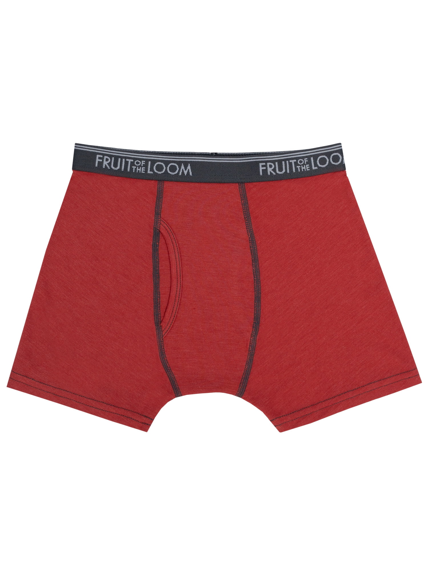 Fruit of the Loom Boys' 360 Stretch True Comfort Boxer Brief Underwear, 5-Pack, Sizes S-XL