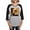 Heather/Black, variant on CafePress - Sunflower Long Sleeve T Shirt - Womens Baseball Tee
