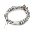 thumbnail image 2 of Pack of 5 Bass String Medium Light-weight Strong Craftsmanship Music Wire Dust-proof Electric Guitar Musical Fittings Instrument Accessory Replaced Part, 2 of 8