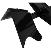Middle Buster Plow 3-Point Quick Hitch for Category 1 Tractors Heavy Duty Steel Furrowing Plow Mechanical Plowing Subsoiler