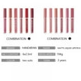 thumbnail image 4 of Lipstick Set Waterproof Long Lasting Dark Red Matte Mat Lipstick Gift Set, 4 of 10