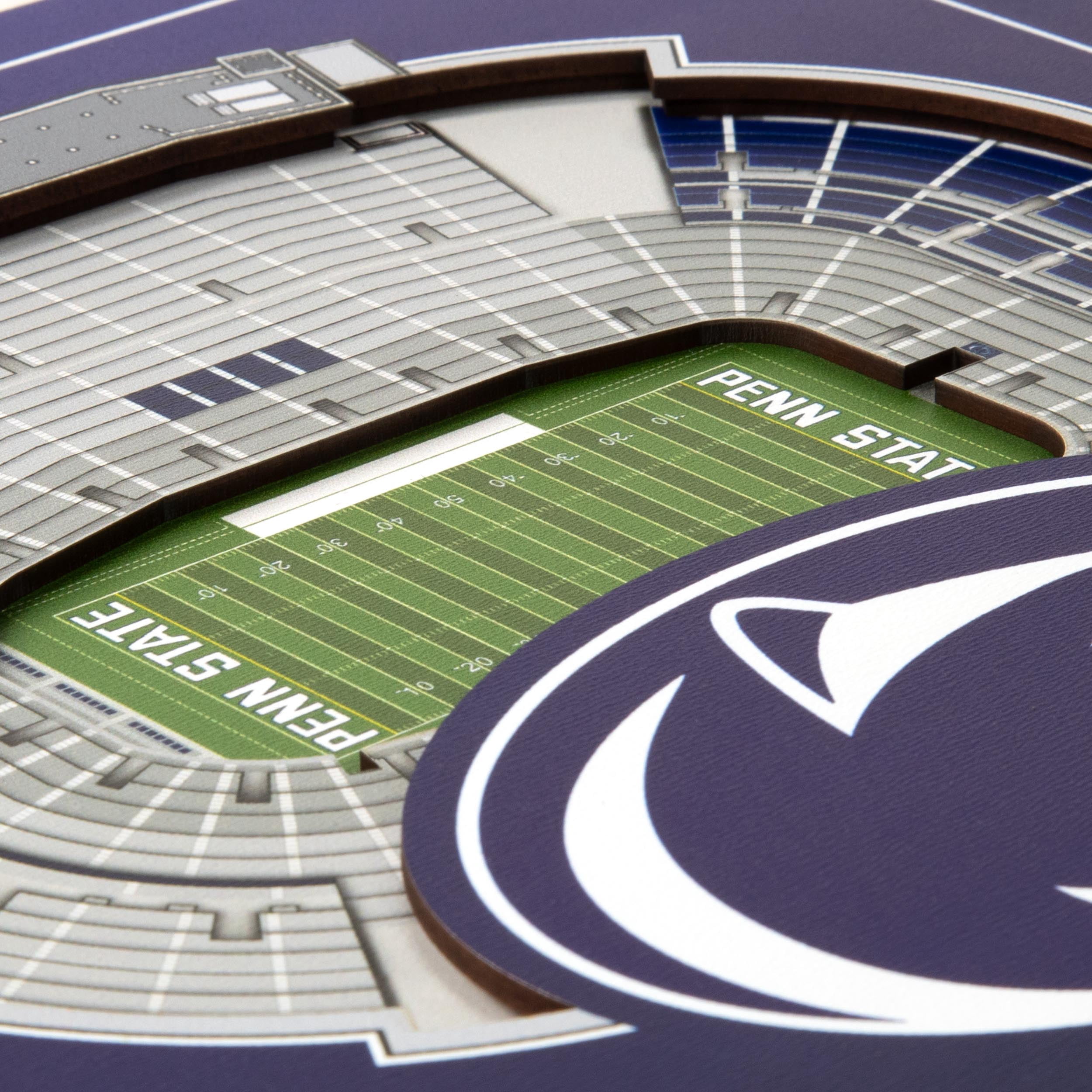YouTheFan NCAA Penn State Nittany Lions Stadium Series 3D Wall Art