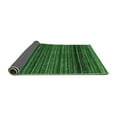 thumbnail image 2 of Ahgly Company Indoor Square Oriental Emerald Green Modern Area Rugs, 6' Square, 2 of 4