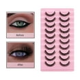 thumbnail image 3 of 10 pares de ñas rusas Lashes B shamjiam Kits de pestañas postizas, 3 of 9