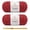 Red, variant on BATELO 2 Pack T-Shirt Yarn for Beginner Crochet Bags/Basket/Coaster, 400g/144yds High Elastic Thick Polyester Fabric (Red)