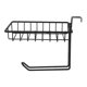thumbnail image 1 of WASHWEPE Toilet Paper Roll Holder Negro Con Y Soporte Multifuncional, 1 of 8