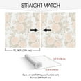 thumbnail image 4 of SUSSEXHOME 177.59 Square Feet Vinyl–Kaemplex Removable Wallpaper - Waterproof, Strippable, Light Resistance & Cleanable Wall Paper Roll-Vision Collection-Roses, 4 of 5