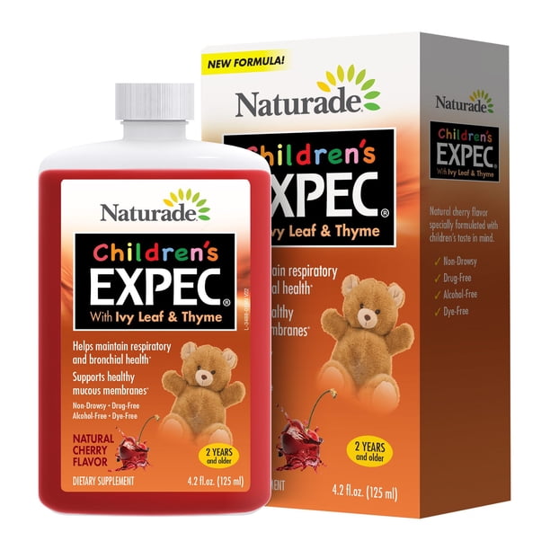 Naturadechildren S Expec Herbal Expectorant With Guafenesin 4 2 Fl Oz Walmart Com Walmart Com