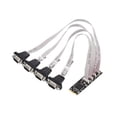 thumbnail image 4 of Tarjeta controladora IOCrest SY-PEX15072 de 4 puertos RS-232 DB9 Serial, 4 of 5