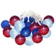 thumbnail image 1 of Luces Decorativas del 4 de Julio ANGGREK 3 Metros 20 Luces LED Para el Día de la Independencia Con Bolas Rojas Blancas Y Azules, 1 of 8
