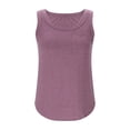 thumbnail image 5 of MESSUEN Sleeveless Tank Tops for Women Tank Tops for Women Loose Fit Square Neckline Raglan Loose Fit Flowy Tank Square Neck Trendy Outfits 2025 Summer Tops Women's Tops Purple 2XL, 5 of 7