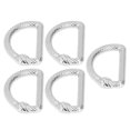 thumbnail image 4 of D Rings, High Durability Exquisite Texture Zinc Alloy Small D Rings  For Bag For Luggage For Backpack Gold,Silver,Gray,Bronze, 4 of 8