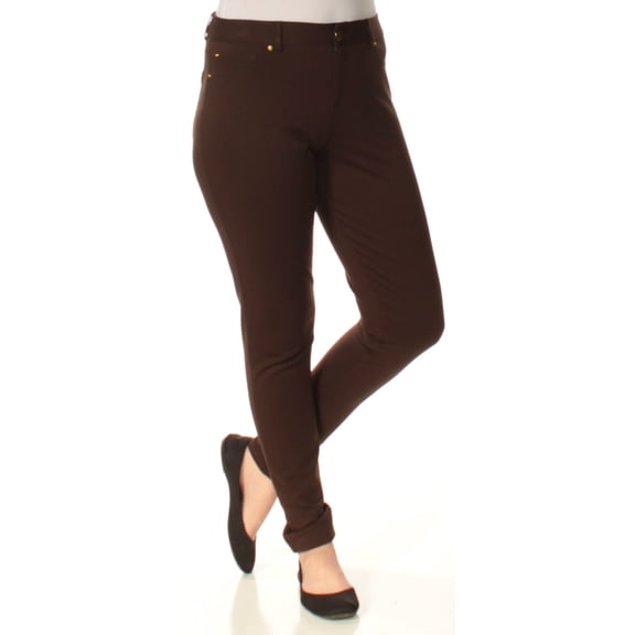 INC $59 Womens New 1394 Brown Skinny Casual Pants 10 B B