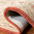 thumbnail image 4 of SAFAVIEH Anatolia Venice Floral Wool Area Rug, Beige/Rust, 3' x 5', 4 of 8