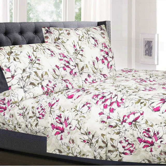 Juego de sábanas Sweet Home Collection Twin Dolce 1800 Supreme