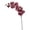 dull-red, variant on Heqing Boutique 2026 New 1Pc Artificial Orchid Stem Flowers,27In Real Touch Faux Phalaenopsis Branches 9 Large Blooms for Home Indoor Office Decor