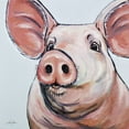 thumbnail image 2 of Keller, Lee 15x15 White Modern Wood Framed Museum Art Print Titled - Mildred the Pig, 2 of 4
