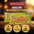 thumbnail image 3 of Barcelona Nut Inshell Peanuts Salted & Dry Roasted Bags | Bulk 2 Pounds | In Shell For Human | Whole Jumbo Peanuts | In the Shell for People | Healthy Snack, 3 of 9