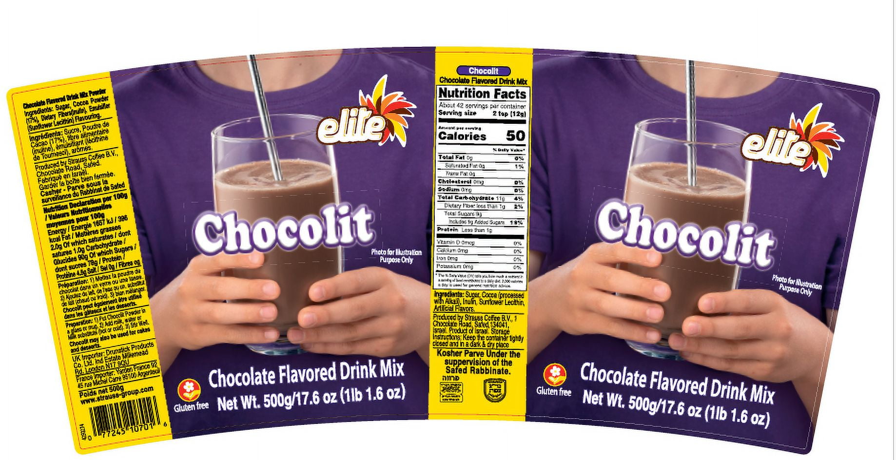 CHOC MIX INSTANT - FRENCH Mélange de Chocs Instantané PY