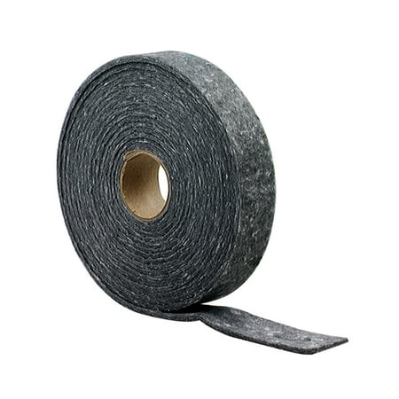 M-D 03350 Multi-Purpose Felt Weatherstrip  1-1/4 in W X 17 ft L X 3/16 in H  Grey