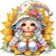 thumbnail image 1 of 5D DIY Con Forma Especial Parcial Arte Girasol 30x30cm, 1 of 9