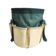 thumbnail image 3 of Bolsa de Herramientas de Jardín Suministros de Soporte Duradero Herramientas de Jardín Bolsa de Cubo Heavy Duty Oxford Asas de Tela Correa Almacenamie Verde, 3 of 8