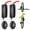Red, variant on DQQKMM 2 Pack Swivel Bike Wall Mount Rack, Adjustable Bike Wall Hanger, Holds Up to 66 lbs - Black