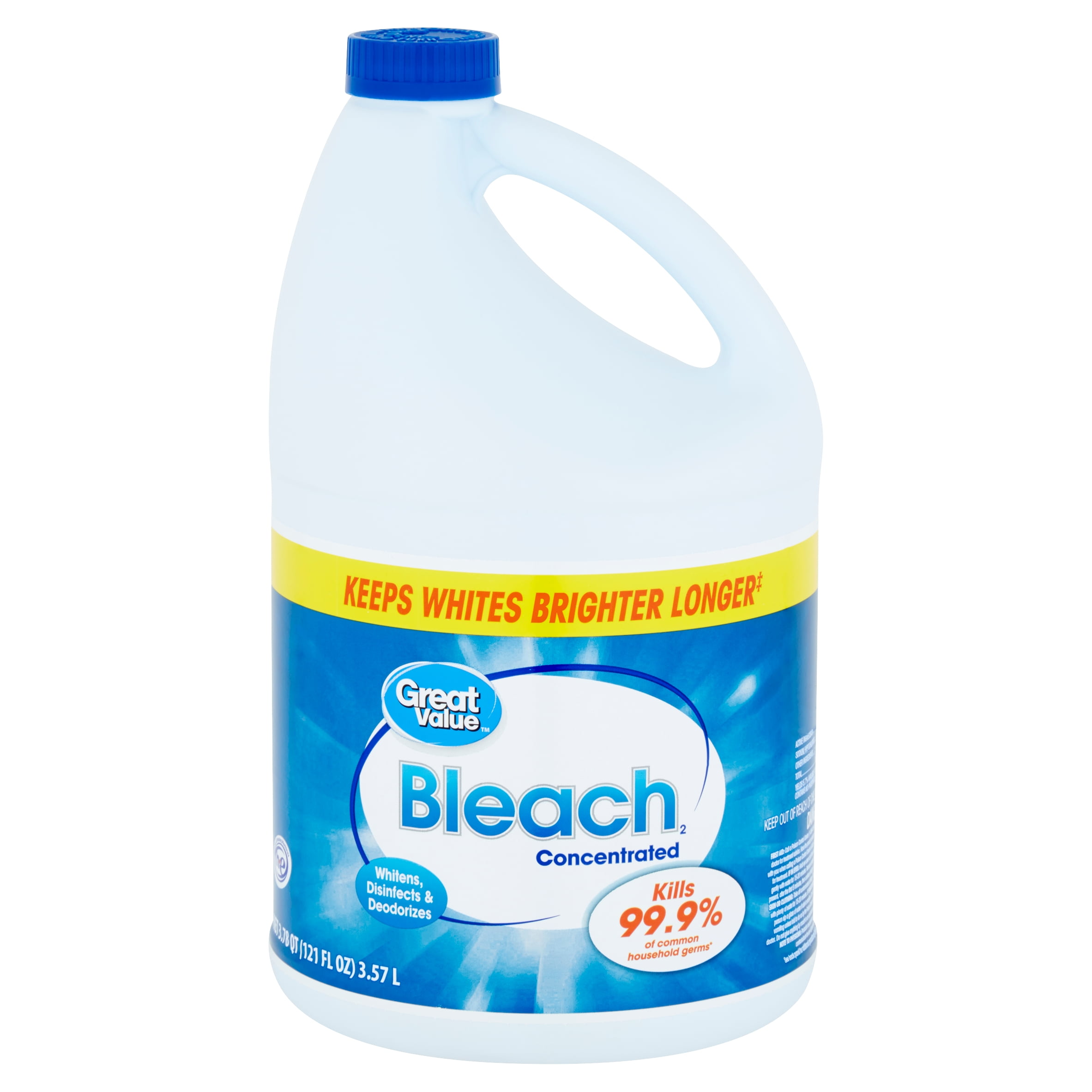 Great Value Concentrated Bleach 121oz Walmart Com Walmart Com