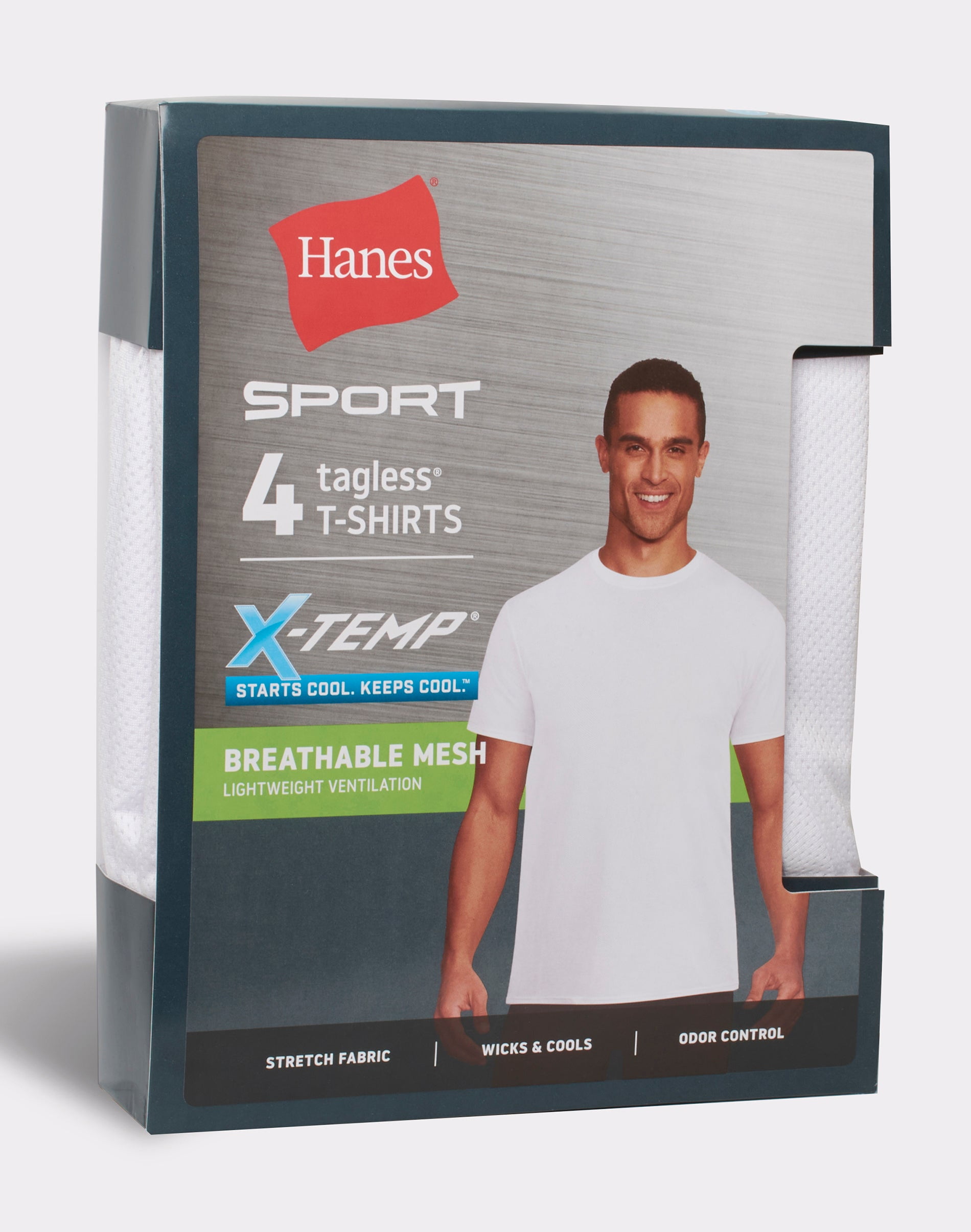 Hanes Men's Classics Ultimate® X-Temp® 4-Pk. Moisture-Wicking Mesh