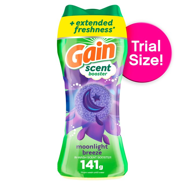 Gain In-Wash Laundry Scent Booster, Moonlight Breeze Scent, Fresh Extender + Odour Protection