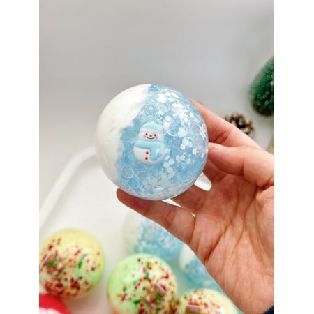 Shapeable Filled Handmade Stress Ball - Non-Bounce Squeeze for ASMR Sensory Relief Adult Fidget Gadget for Anxiety & Focus