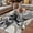 Gray, variant on Grey Marble Outdoor Rug for Patio/Deck/Porch, Non-Slip Large Area Rug 6 x 9 Ft, Modern Abstract Art Ink Painting Indoor Outdoor Rugs Washable Area Rugs, Reversible Camping Rug Carpet Runner