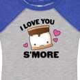 thumbnail image 4 of Inktastic Valentines Day I Love You S'more with Pink Hearts Boys or Girls Baby Bodysuit, 4 of 5