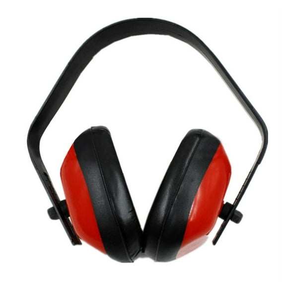 Gomyhom Professional Ear Protection Earmuffs for Shooting Hunting Sleeping Noise Re red & black