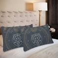 thumbnail image 2 of MKHERT Leo Zodiac Pillowcase Pillow Protector Cushion Cover 20x30 inch,Set of 2, 2 of 3