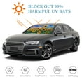 thumbnail image 6 of Kdxio Landscape With Sunflowers Print Windshield Sun Shade, Foldable Sun Blocker for Car,Truck,SUV Automotive Interior Sun Protection,Reflective Shade for Front Windshield(Small), 6 of 7