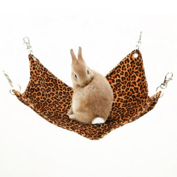 HULKLIFE Warm Plush Hammock Swing Hanging Bed Nest House for Pet Hamster, Squirrel, Guinea Pig Small Animal Cage Toy