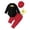 d-673Red319, variant on MEZZALL Gentleman Baby Boy Outfit Sets Suspenders Bowtie O-Neck Romper Toddler Formal Wedding Christening Party Breathable Clothes Sets
