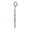 thumbnail image 2 of Auriga 925 Sterling Silver Rhodium-plated 4-way Medal Pendant for Women (Length - 36mm, Width - 35mm), 2 of 6