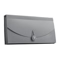 thumbnail image 2 of 13 Color Candy A6 Mini Accordion Office Supplies File Storage Bill Clip Transparent Folder, 2 of 6