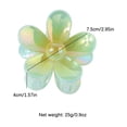 thumbnail image 3 of JYYYBF Women Flower Hair Clips Elegant Shark Claws Chic Hair Claw Clip Hairdressing Clips, 3 of 6