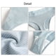 thumbnail image 4 of 6 Piece Low Waist T Back Panties Ladies Invisible Underwear Ribbed Cotton Stretch Fabric Thongs No Show Bikini Briefs Mixed color XXL, 4 of 4