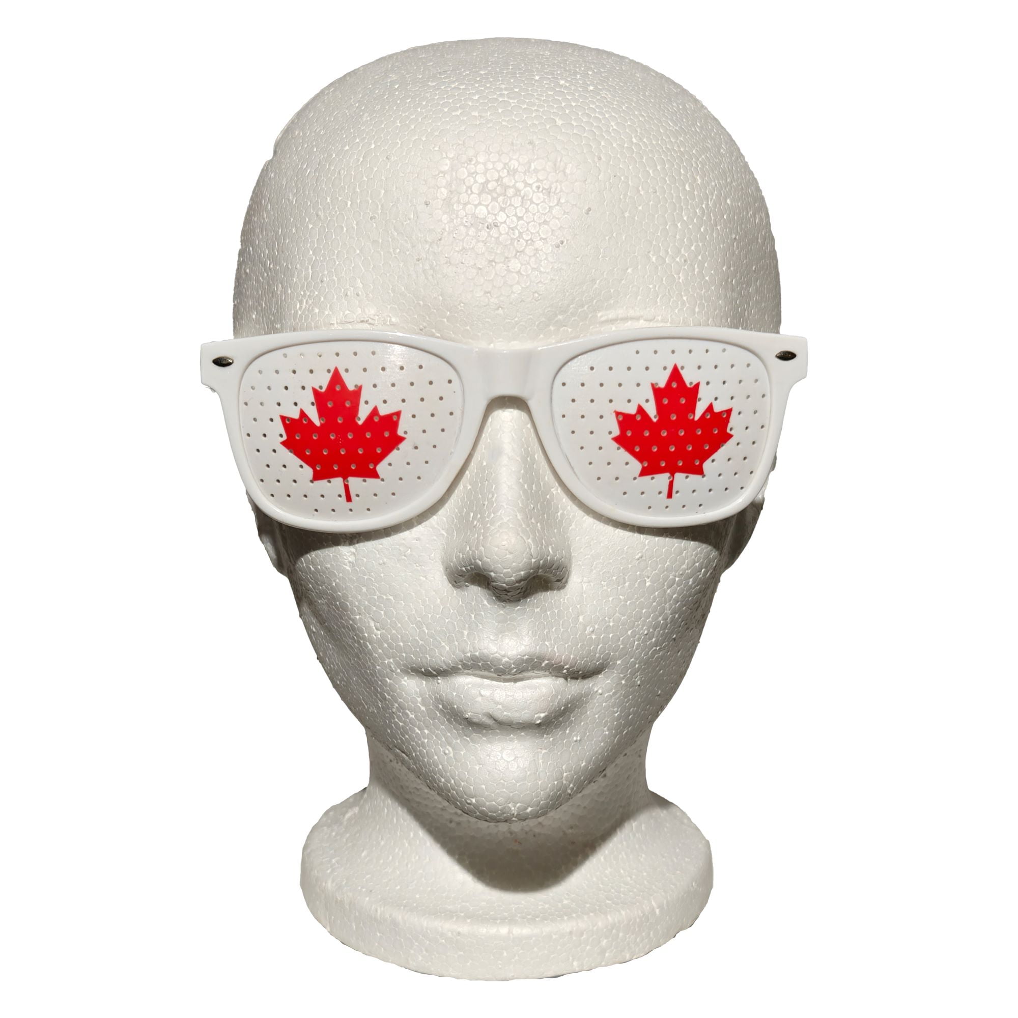 Way to Celebrate White Maple Leaf Glasses