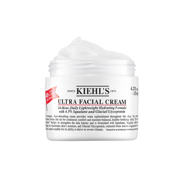 Kiehl’s Ultra Facial Cream - Crema Hidratante Facial, Textura Ultra Ligera de Absorción Rápida, Deja la Piel 2.3 Veces Más Hidratada al Instante. F&oacut
