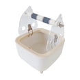 thumbnail image 4 of tredstone Durable Parrot Toilet Stand With Grinding Wheel And Easy Clean Features Small Birds Exercise To Clean Gray, 4 of 6