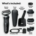 thumbnail image 2 of Braun Series 7 7085cc Flex Rechargeable Wet & Dry Men's Electric Shaver with Clean & Charge Station, Stubble & Beard Trimmer, 2 of 12