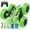 Green, variant on Remote-controlled car, 2.4GHz remote-controlled stunt truck, supports 365° double-sided flips, four-wheel drive off-road racing