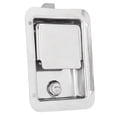 thumbnail image 1 of T Latch Lock, Polishing Finish Stainless Steel Easy Installation Storage Box Lock Lightweight  For RV Truck Trailer Mobile Workshop, 1 of 8