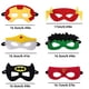 thumbnail image 1 of 9 Uds. Máscaras de fieltro de superhéroe para niños máscaras de superhéroe con cuerda elástica fiesta Cosplay favorece máscaras para fiesta de Halloween, 1 of 8